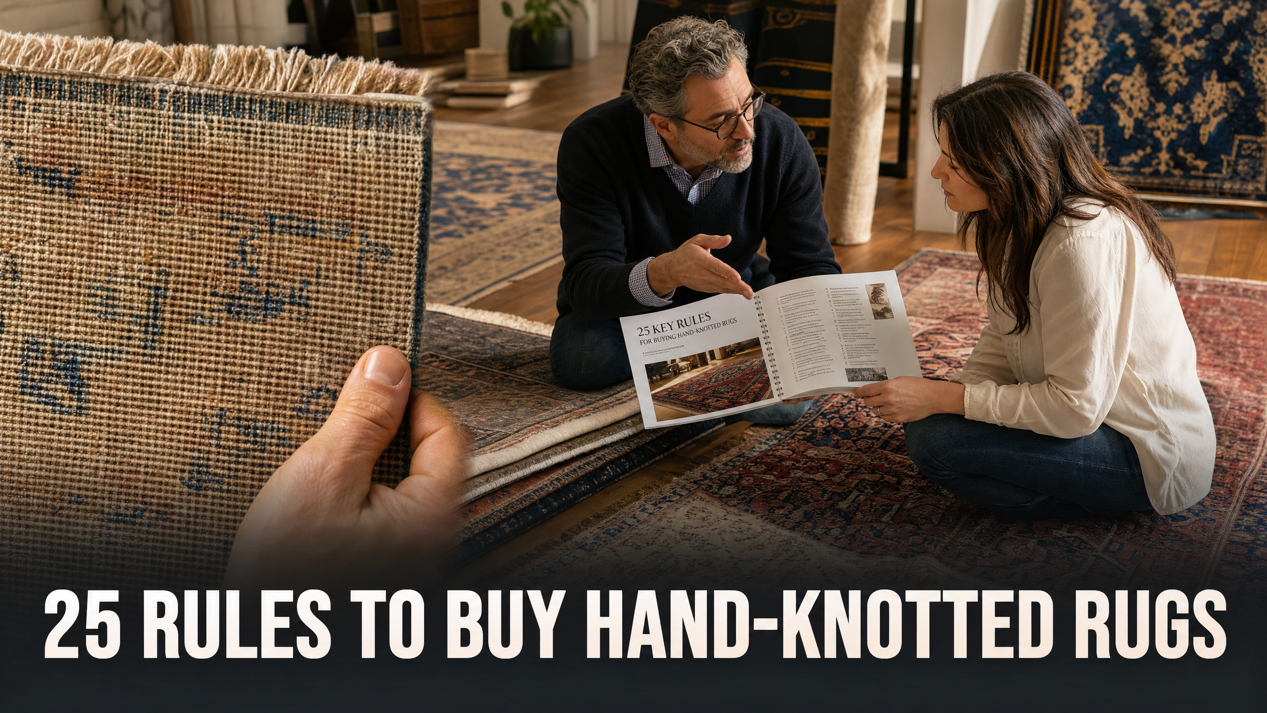 25 Rules To Buy Hand-Knotted Rugs