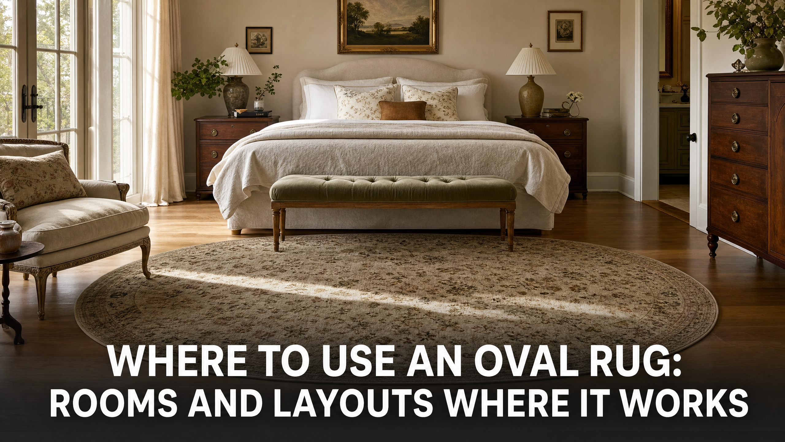 Where to Use an Oval Rug: The Rooms and Layouts Where It Actually Works
