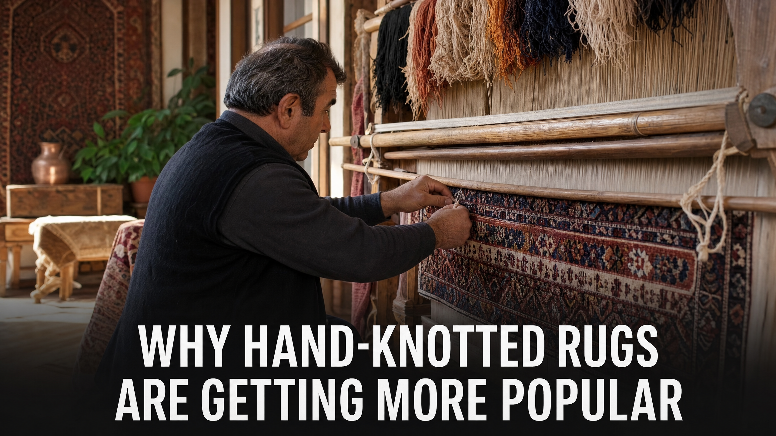 Reasons Why Hand-Knotted Rugs Are Getting More Popular Since the Past Decade