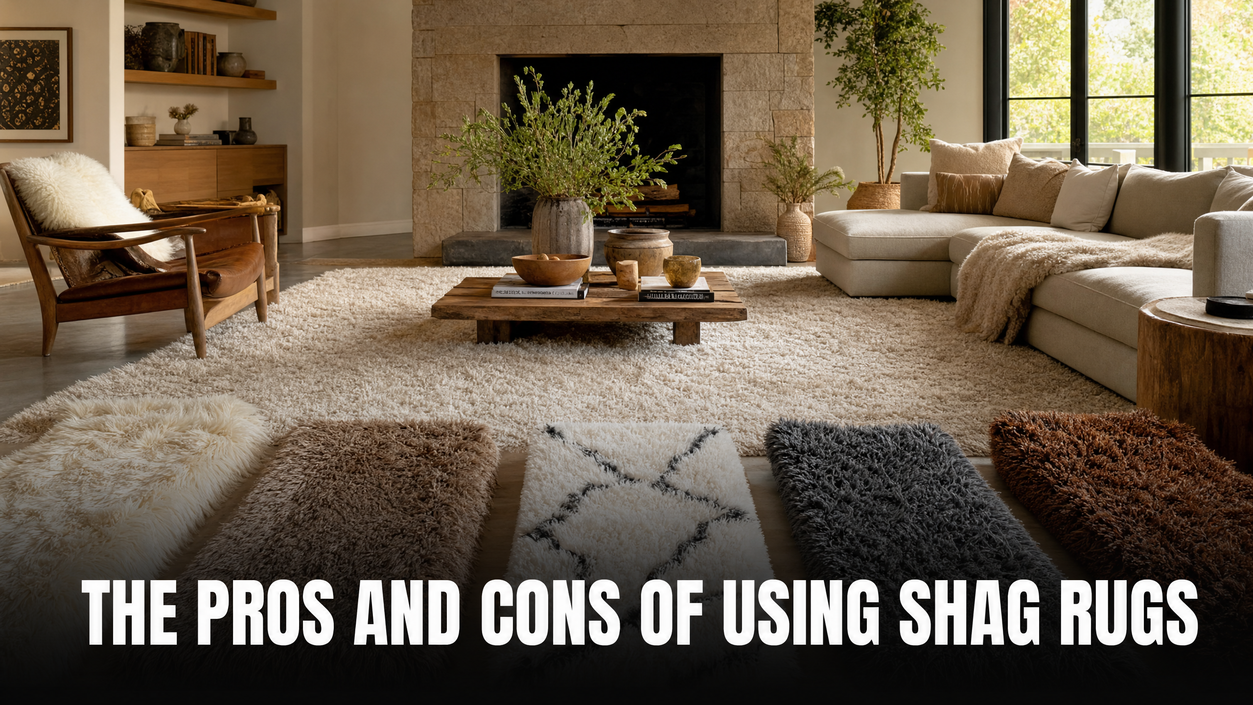 The Pros and Cons of Using Shag Rugs