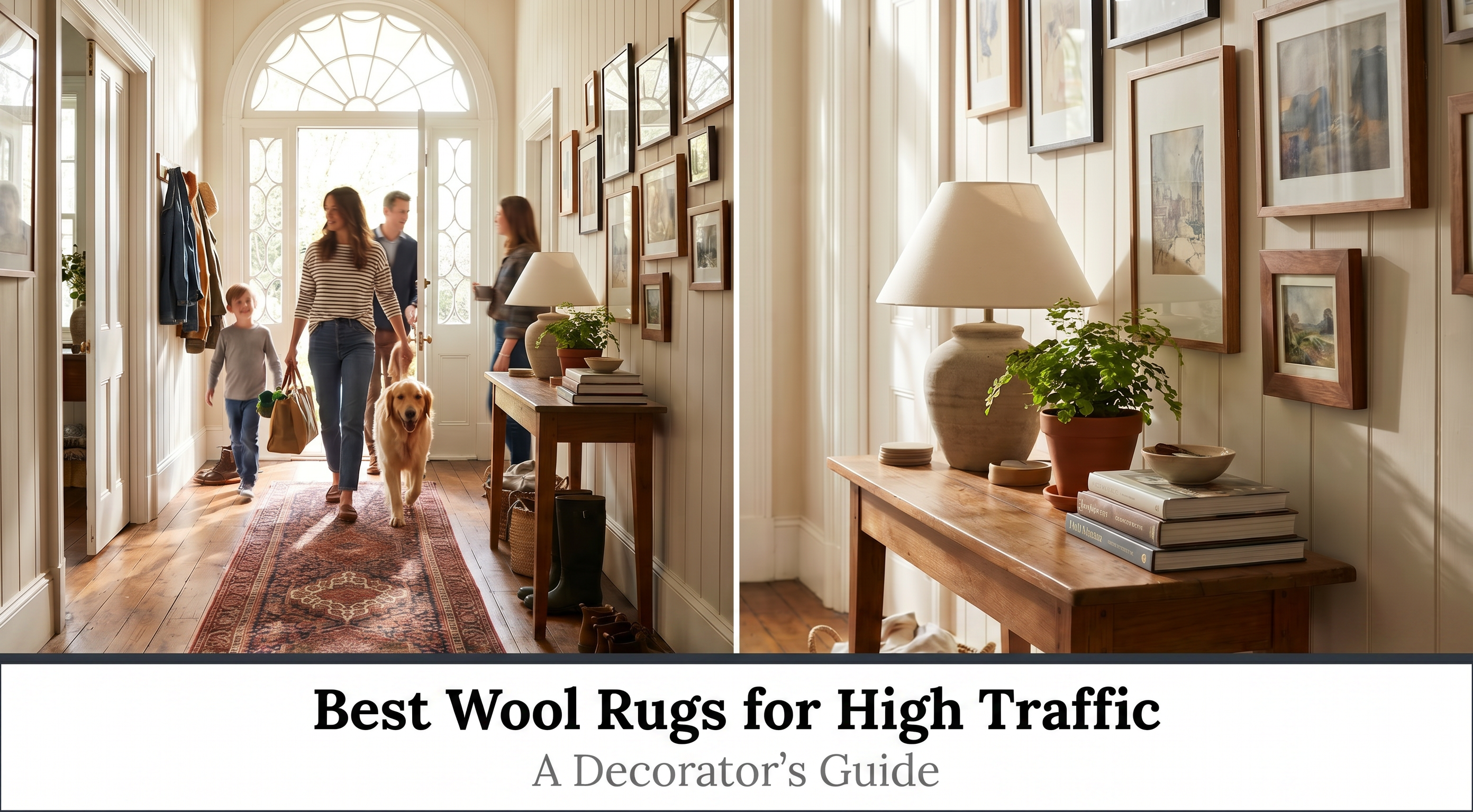 Best Wool Rugs for High-Traffic Areas: A Decorator's Guide