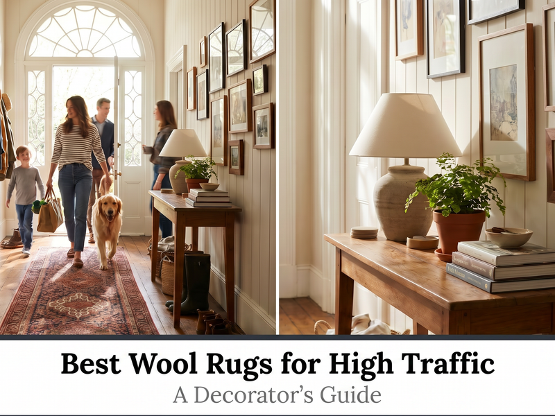 Best Wool Rugs for High-Traffic Areas: A Decorator's Guide