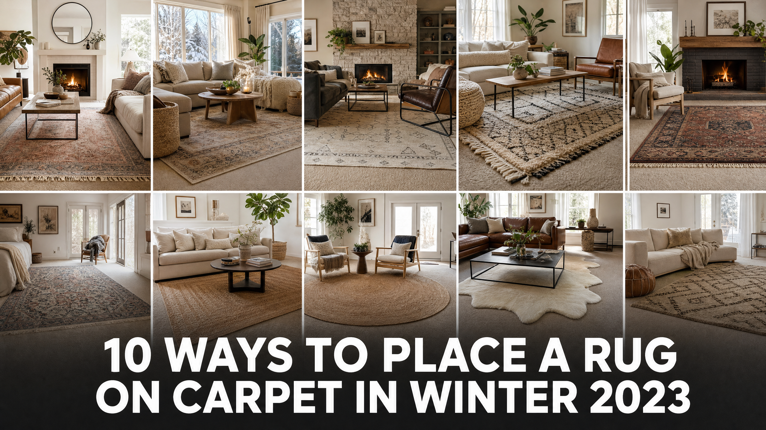 10 Ways to Place a Rug on Carpet in 2026