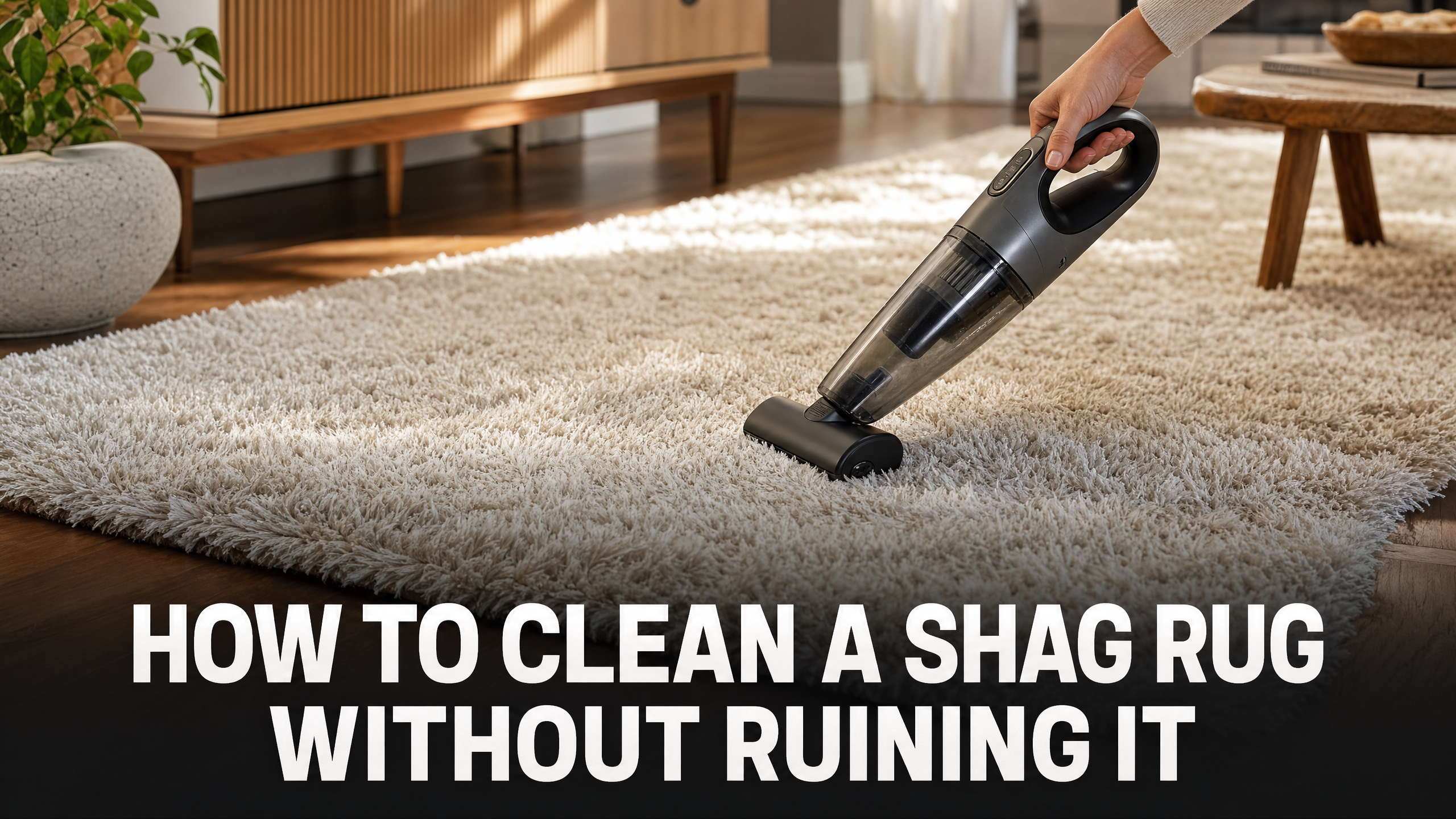 How to Clean a Shag Rug Without Ruining It