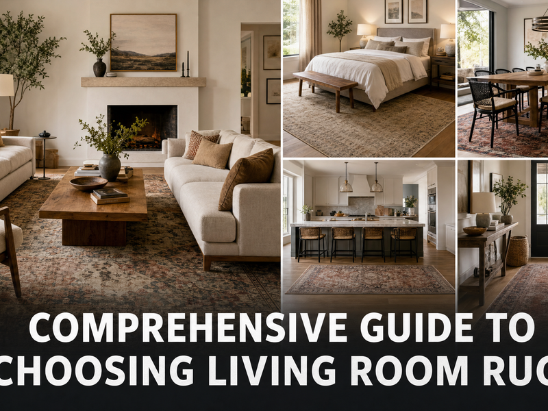 Comprehensive guide to choosing the living room Rugs