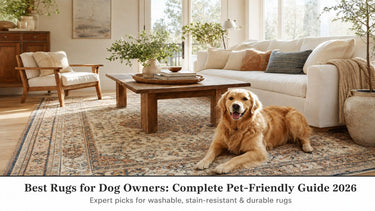 Best Rugs for Dog Owners 2026: Pet-Friendly, Washable & Durable – RugKnots