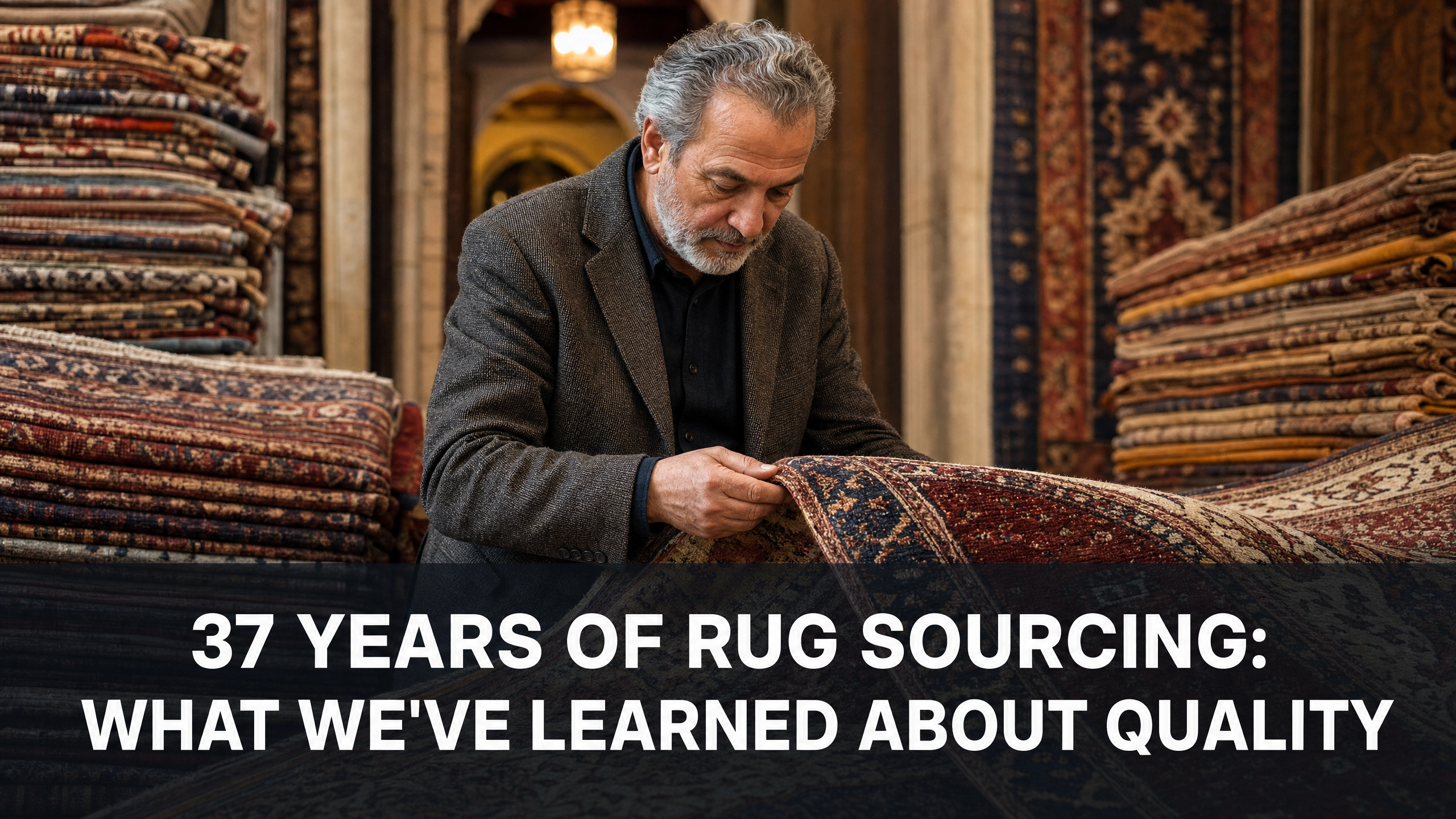 37 Years of Rug Sourcing: What We've Learned About Quality, Value, and What Lasts