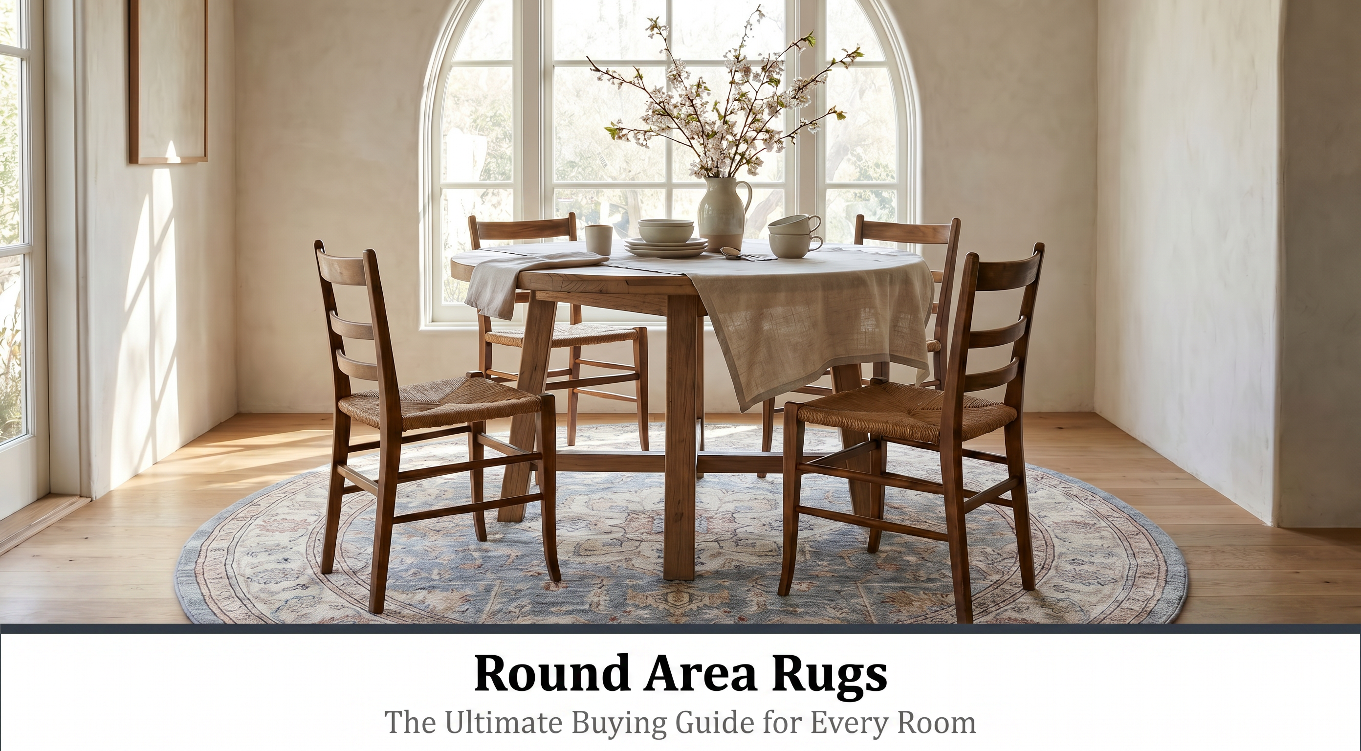 Round Area Rugs: The Ultimate Buying Guide for Every Room