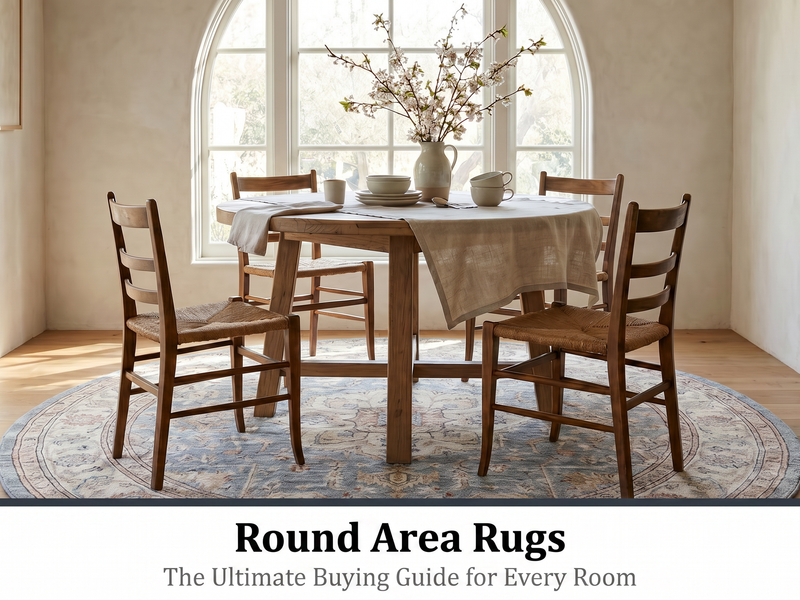 Round Area Rugs: The Ultimate Buying Guide for Every Room