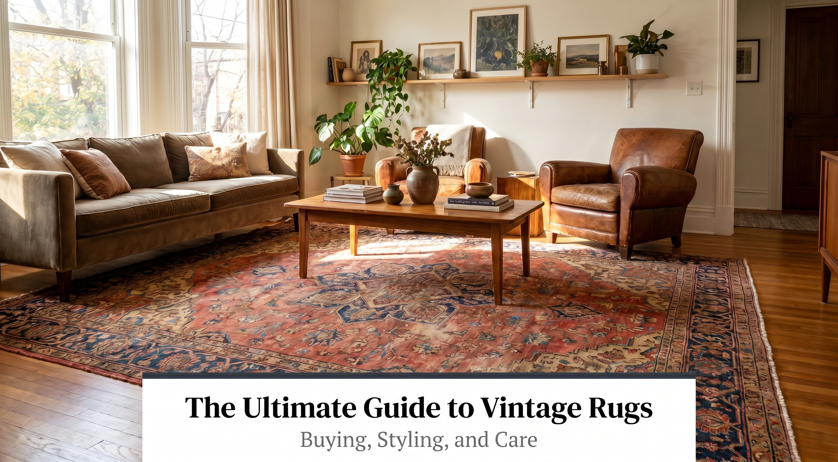 The Ultimate Guide to Vintage Rugs: Buying, Styling, and Care