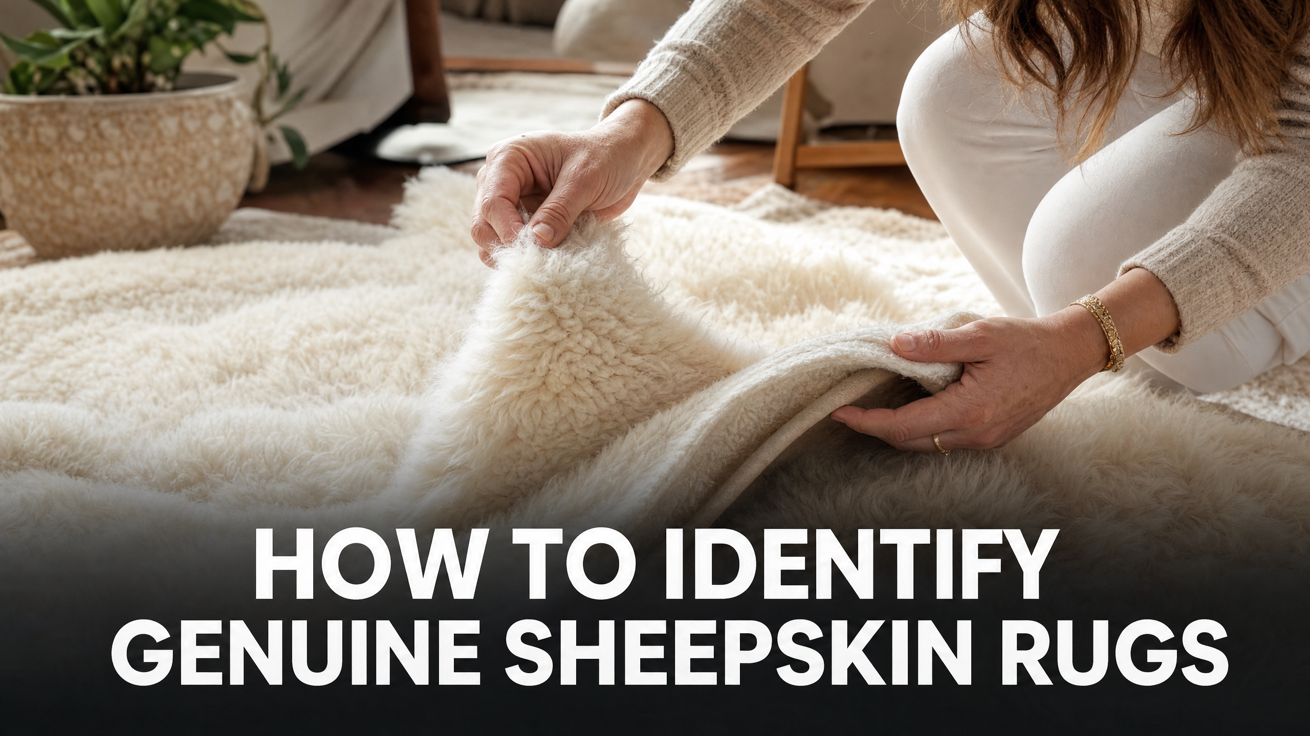 How to Identify Genuine Sheepskin Rug?