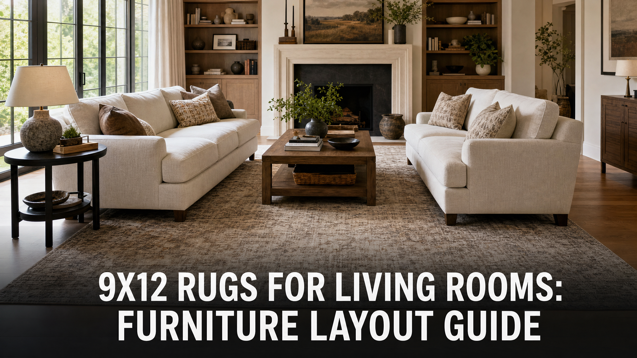9x12 Rugs for Living Rooms: Furniture Layout Guide