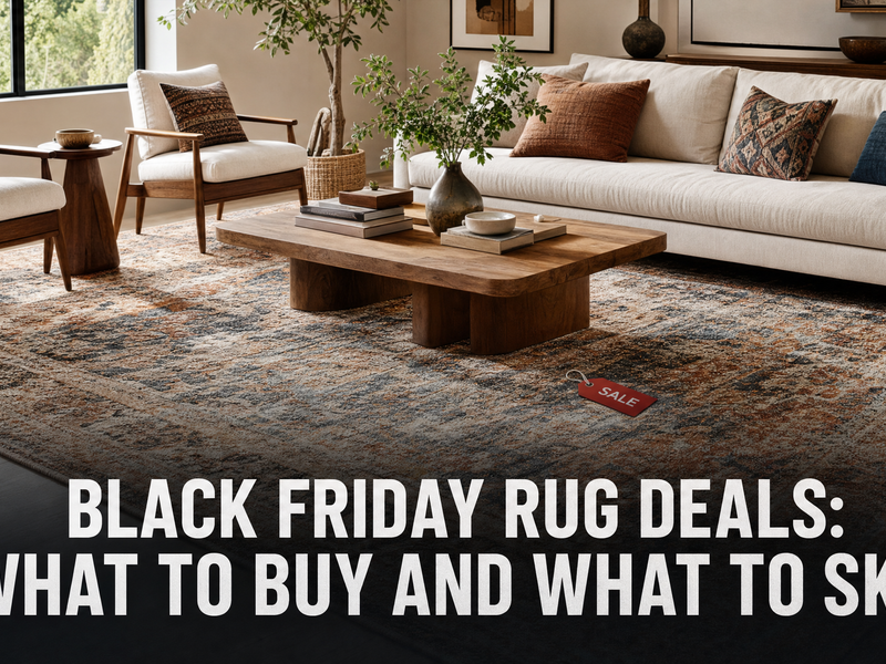 Black Friday Rug Deals 2026: What to Buy, What to Skip, and When Prices Actually Drop