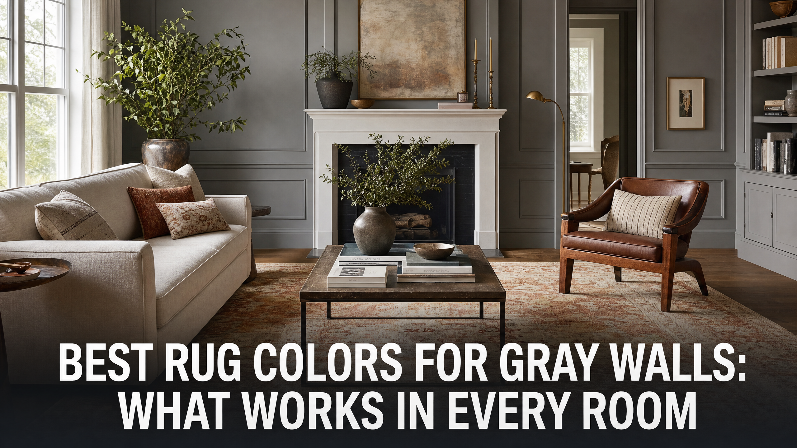 Best Rug Colors for Gray Walls: What Works in Every Room