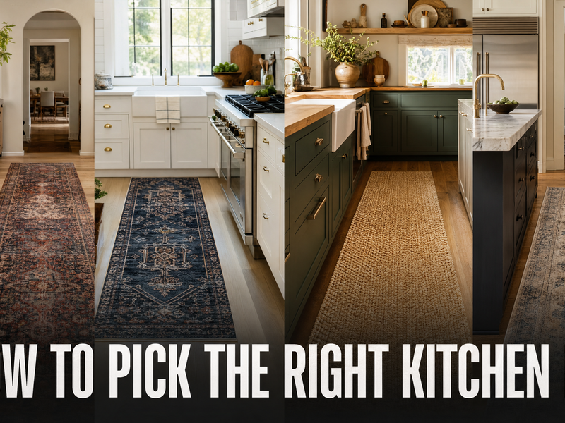 How to Pick the Right Kitchen Rug