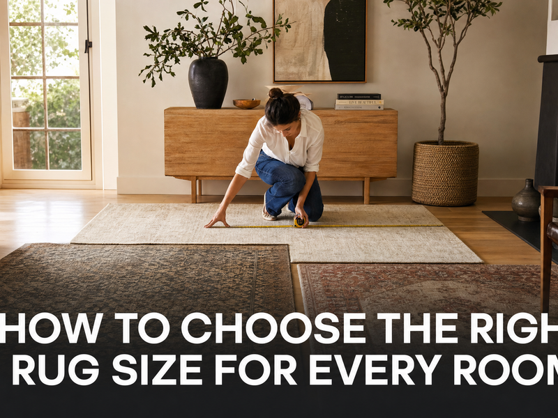 How to Choose the Right Rug Size for Every Room: The Complete Guide