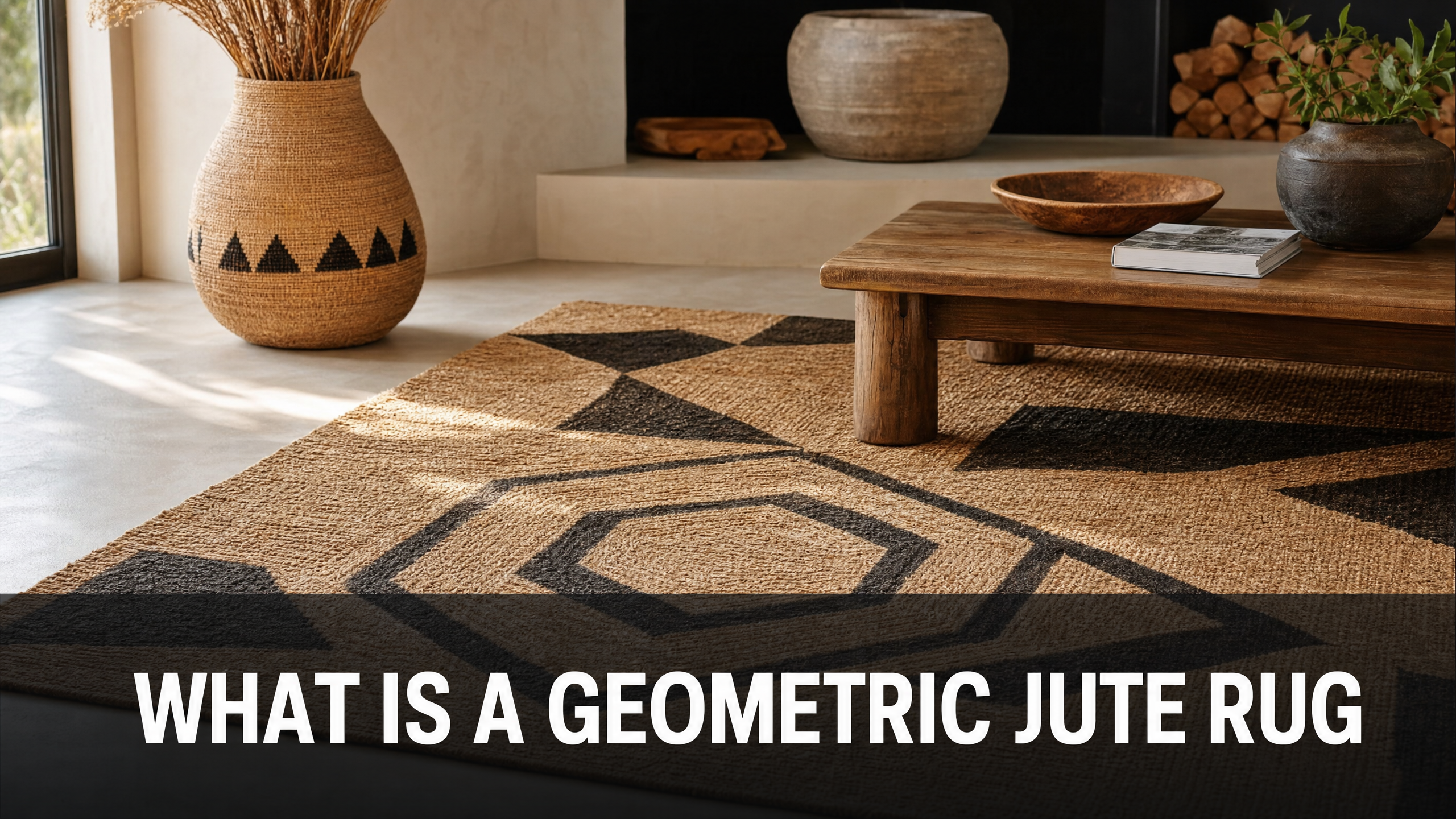 What is Geometric Jute Rugs?