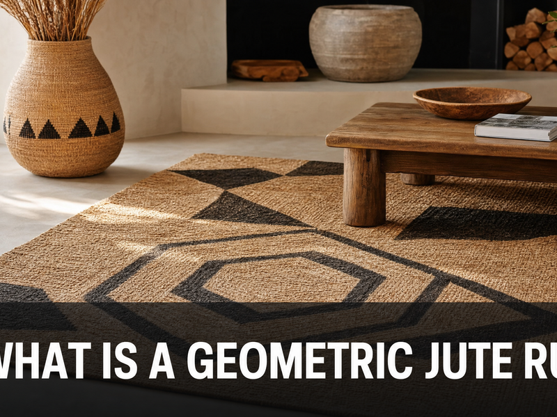 What is Geometric Jute Rugs?