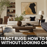 Abstract Rugs: How to Style Them Without the Room Looking Chaotic