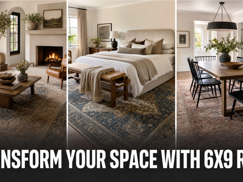 Transform Your Space with 6x9 Rugs