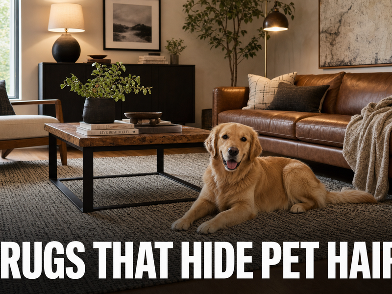 10 Rugs That Hide Pet Hair (and Actually Look Good Doing It)