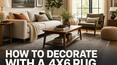 How to Decorate With a 4x6 Rug: Room-by-Room Placement Guide