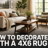 How to Decorate With a 4x6 Rug: Room-by-Room Placement Guide