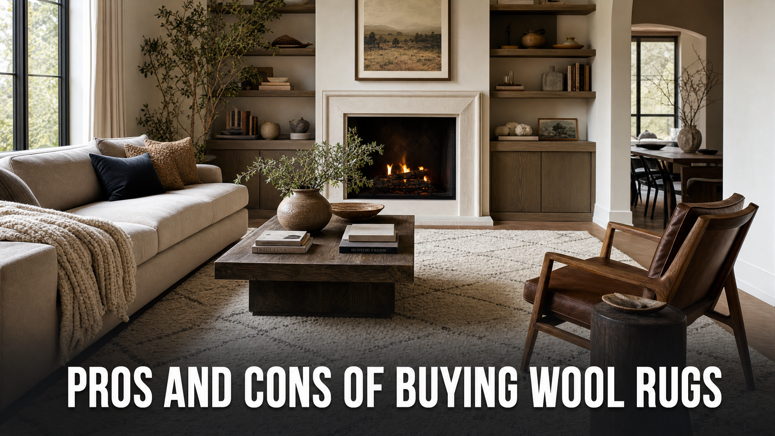 What are the pros and cons of buying the Wool Rugs?