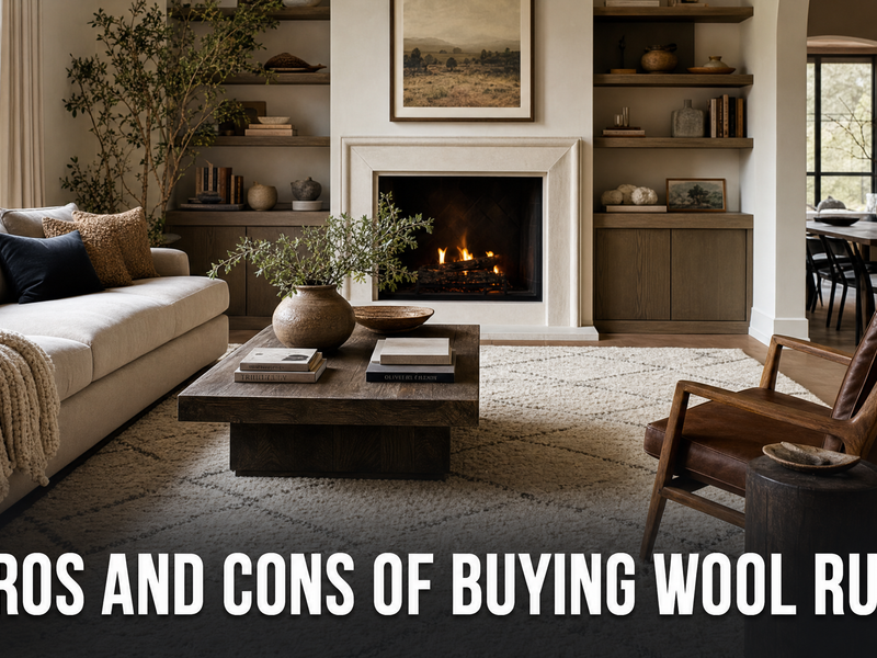 What are the pros and cons of buying the Wool Rugs?