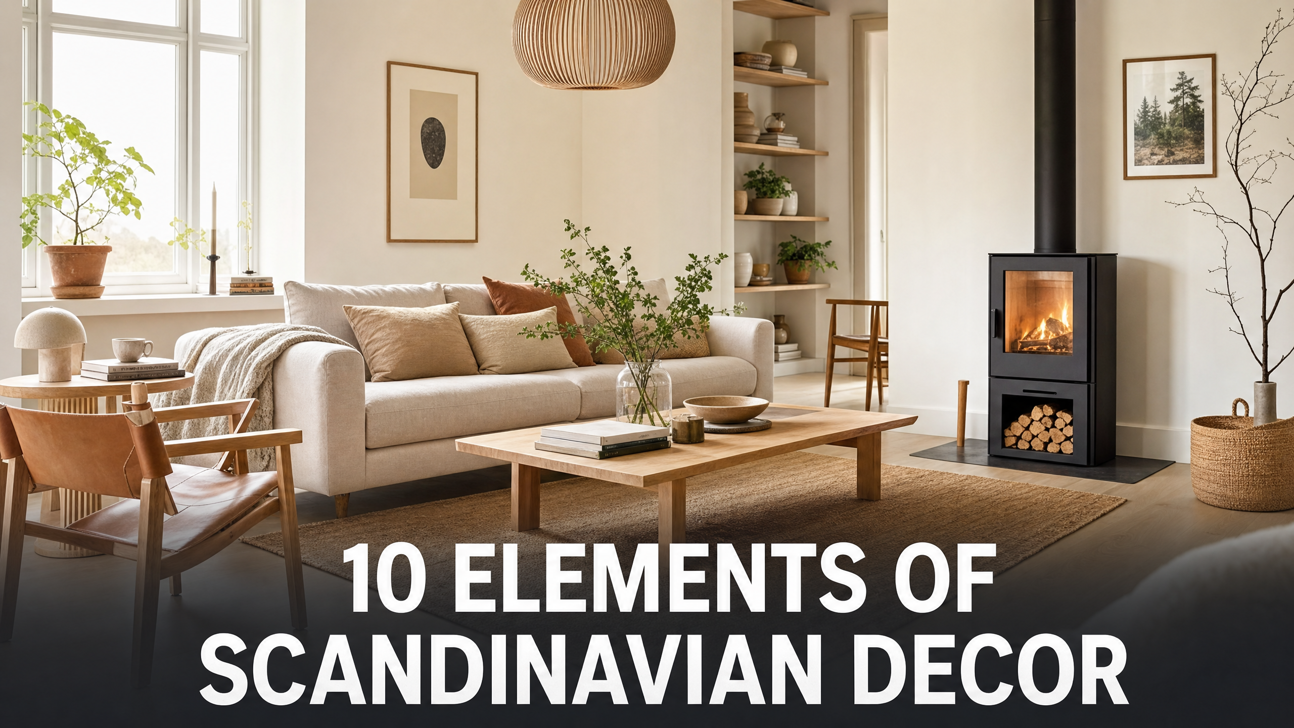 10 Elements And Basics of Scandinavian Decor