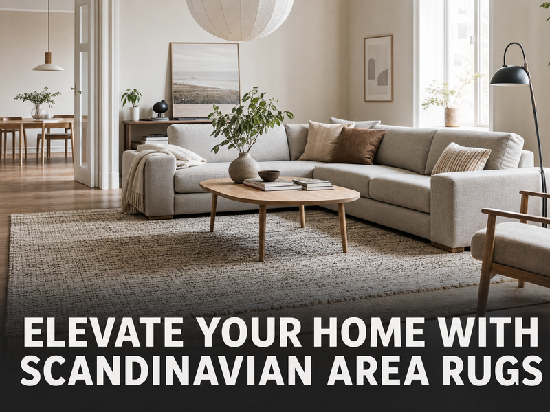 Perfect Guide to Elevate your home with Scandinavian area rugs