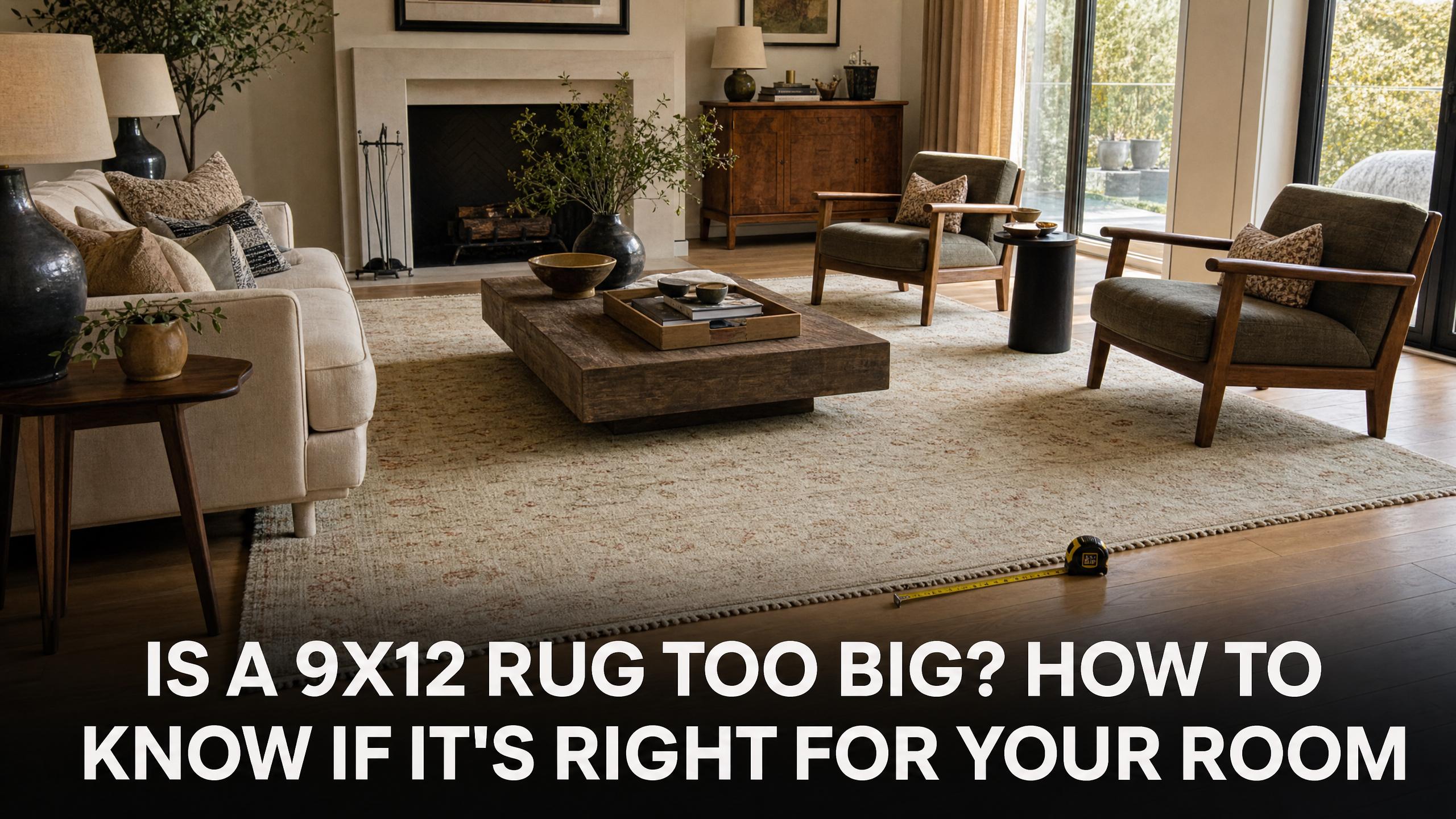 Is a 9x12 Rug Too Big? How to Know If It's Right for Your Room