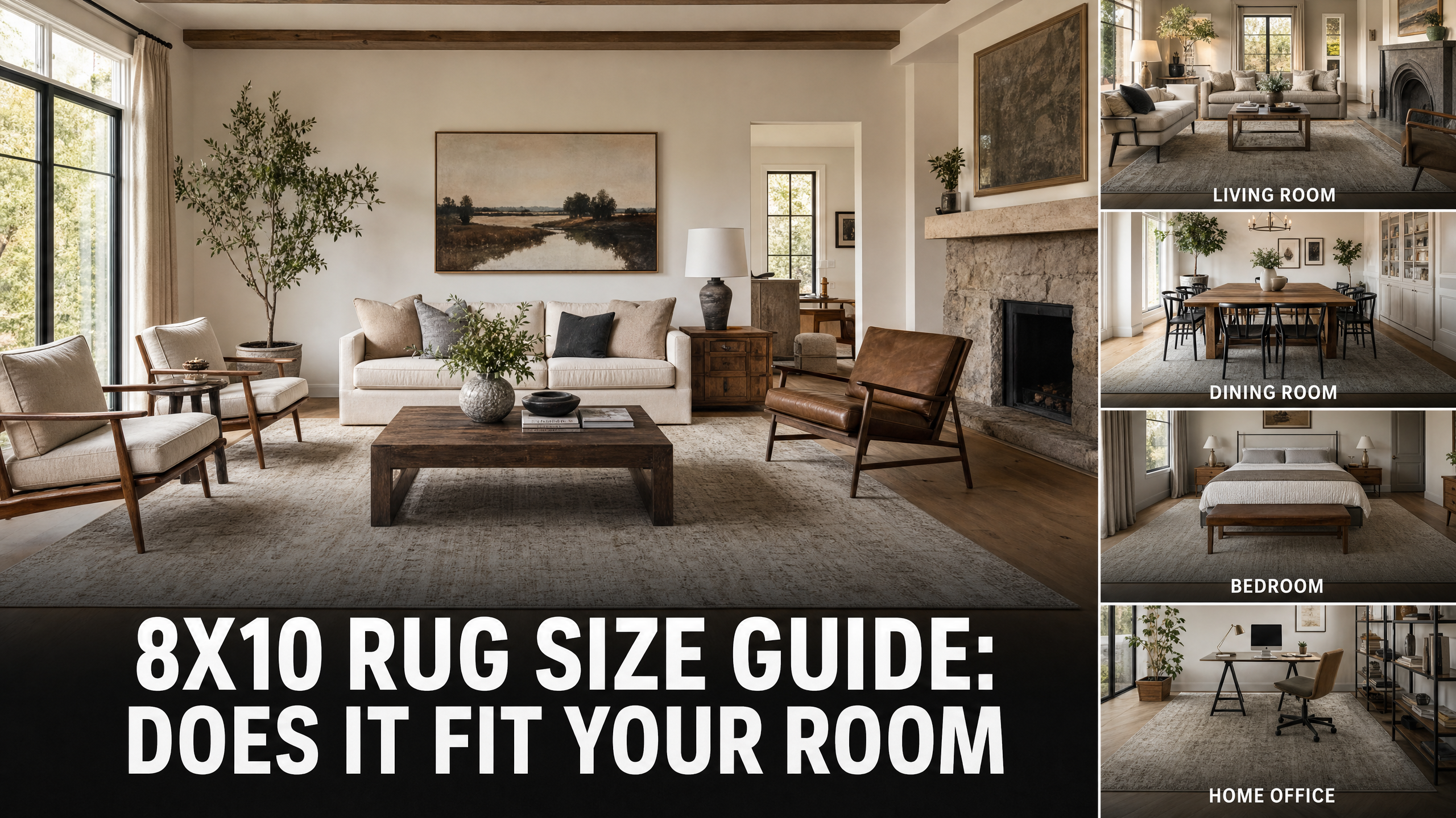 8x10 Rug Size Guide: Does It Fit Your Room?