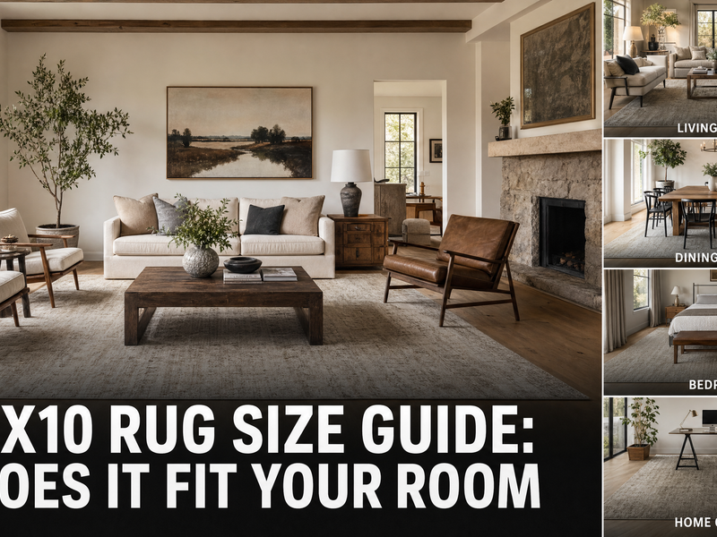 8x10 Rug Size Guide: Does It Fit Your Room?