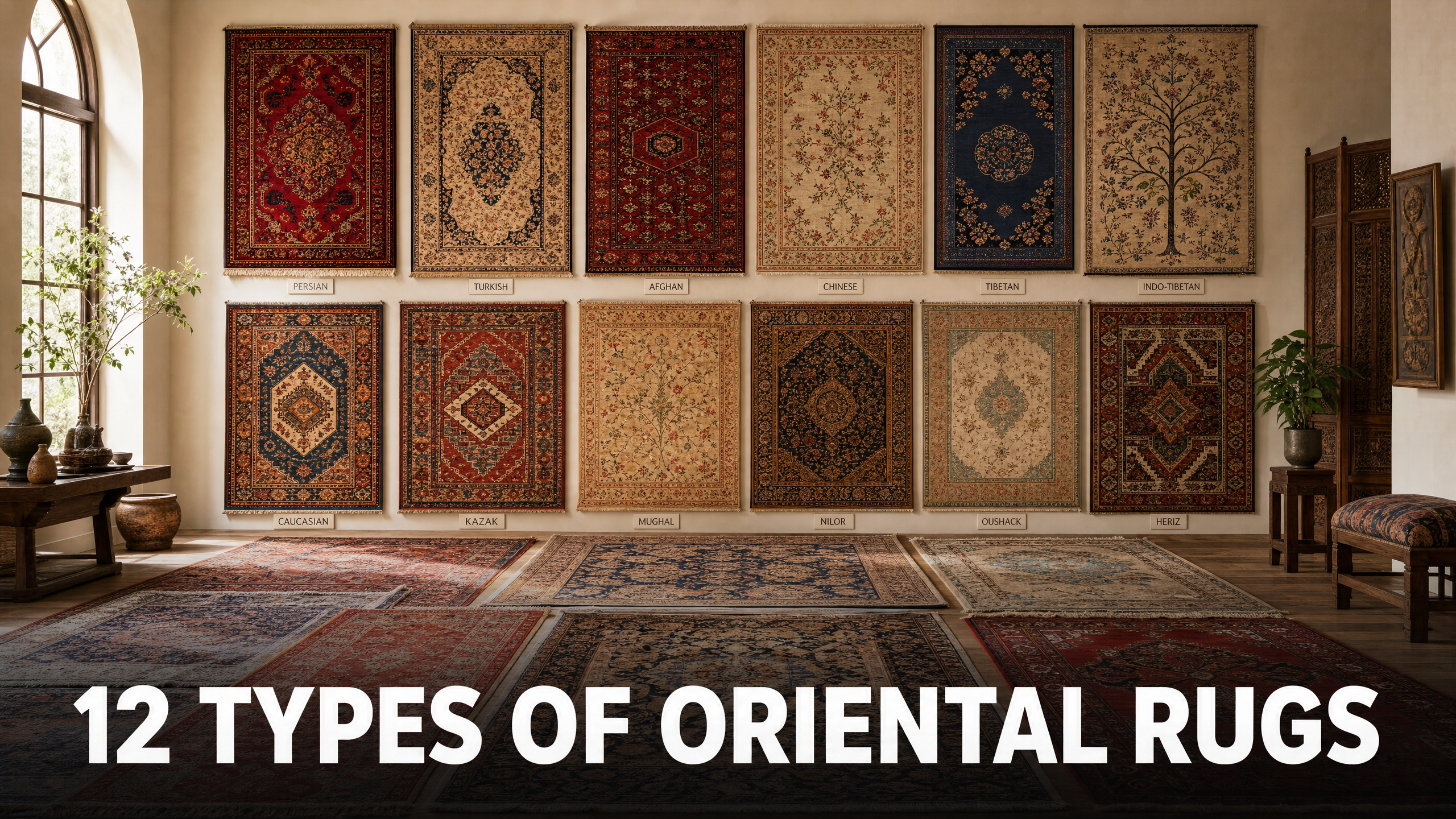 12 Types of Oriental Rugs