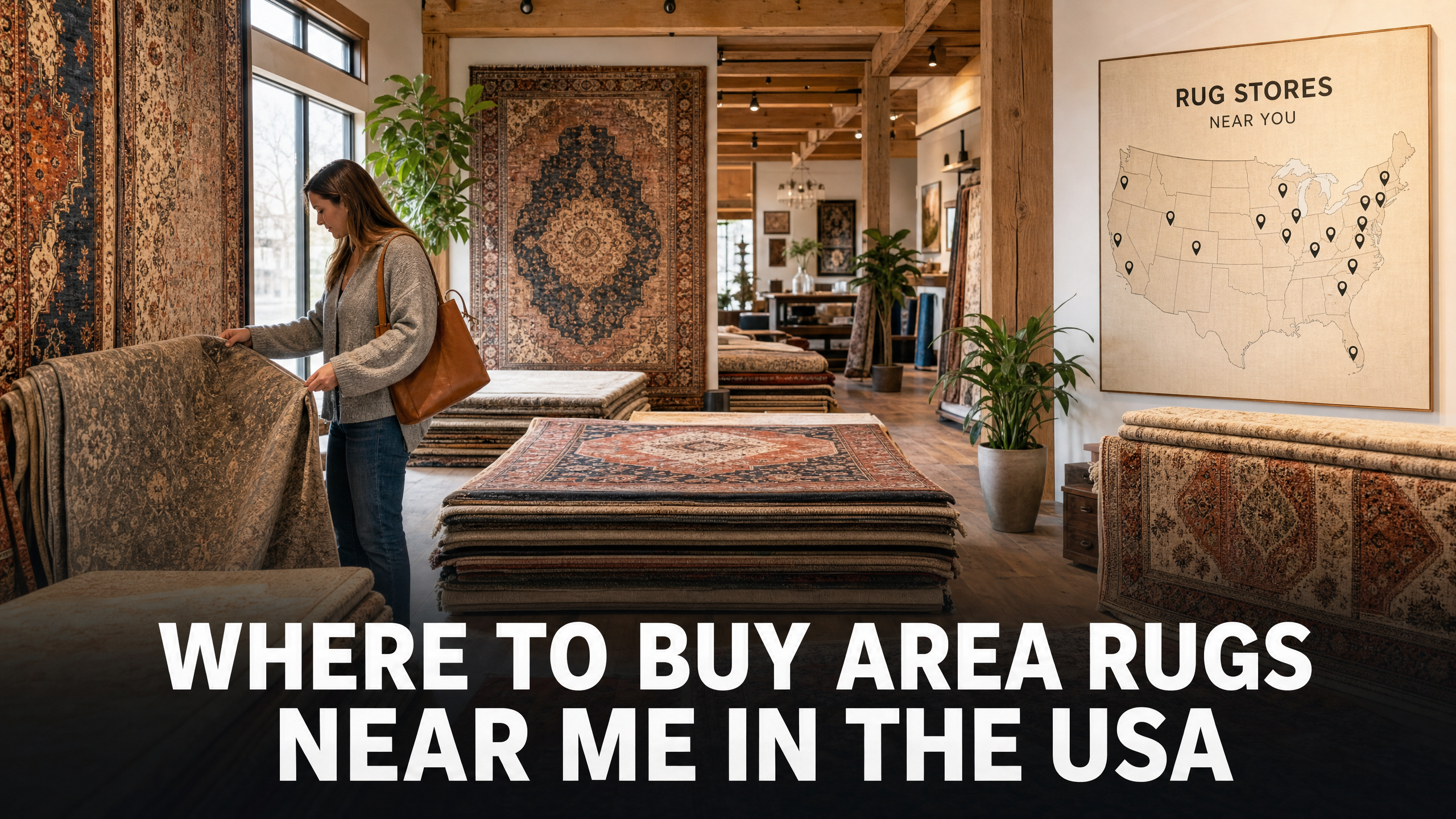 Where to Buy Area Rugs Near Me (in the USA)