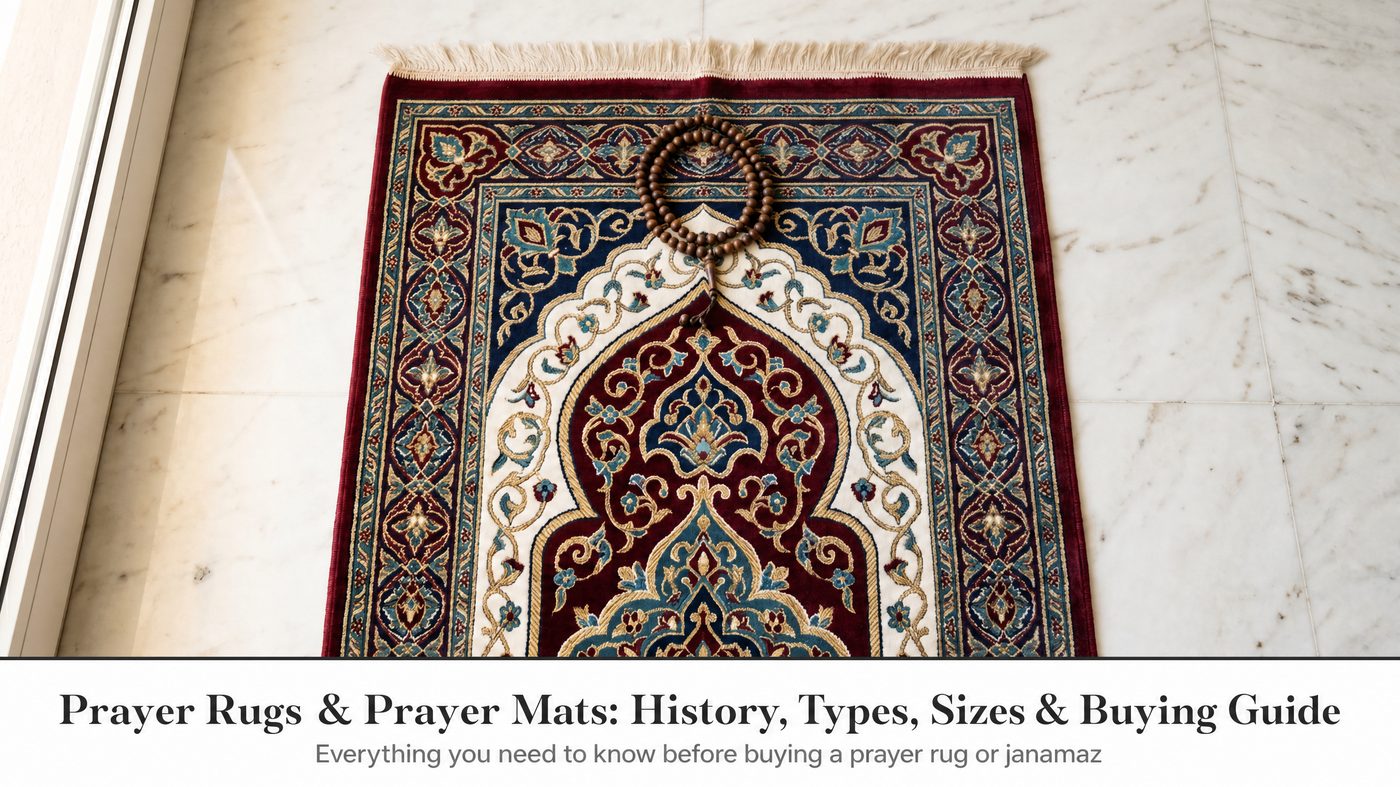 Prayer rug and prayer mat guide - types history and buying