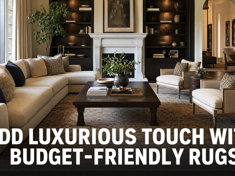 How to add Luxurious Touch To your Home With Budget Friendly Rugs?