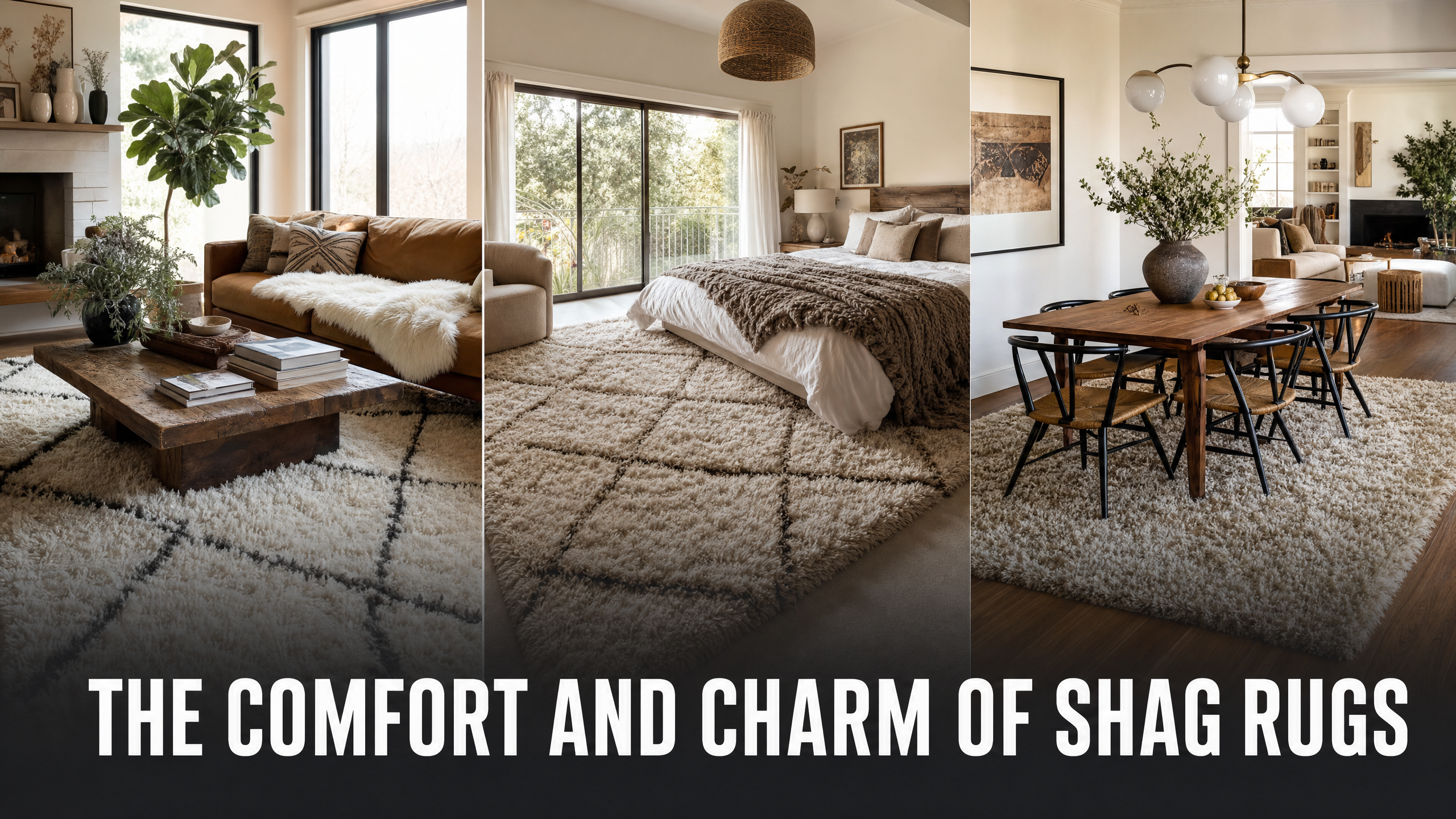 The Comfort and Charm of Shag Rugs for Your Home