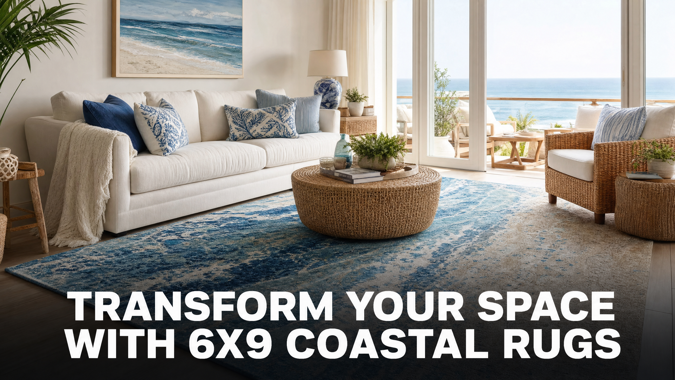 Transform Your Space with 6x9 Coastal Rugs: The Ultimate Guide to Beachy Style