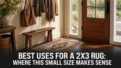 Best Uses for a 2x3 Rug: Where This Small Size Actually Makes Sense