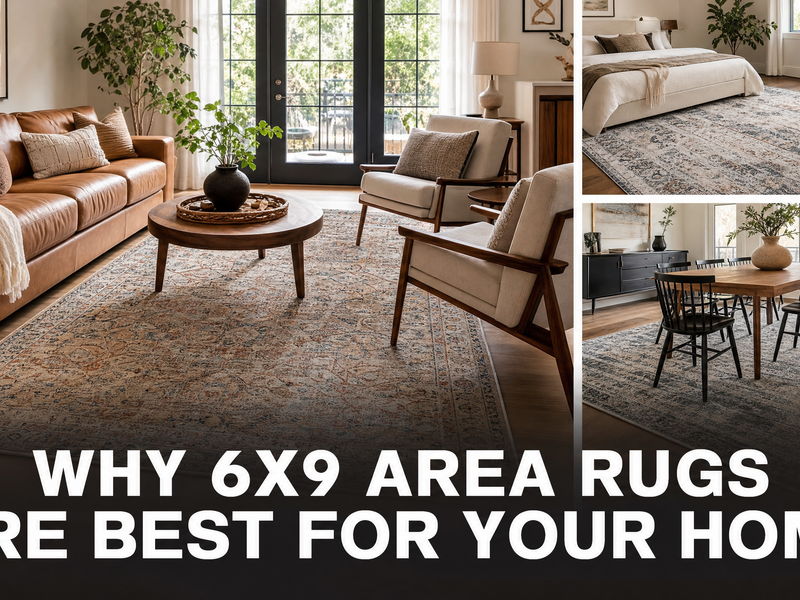Why 6x9 Area Rugs Are Best for Your Home