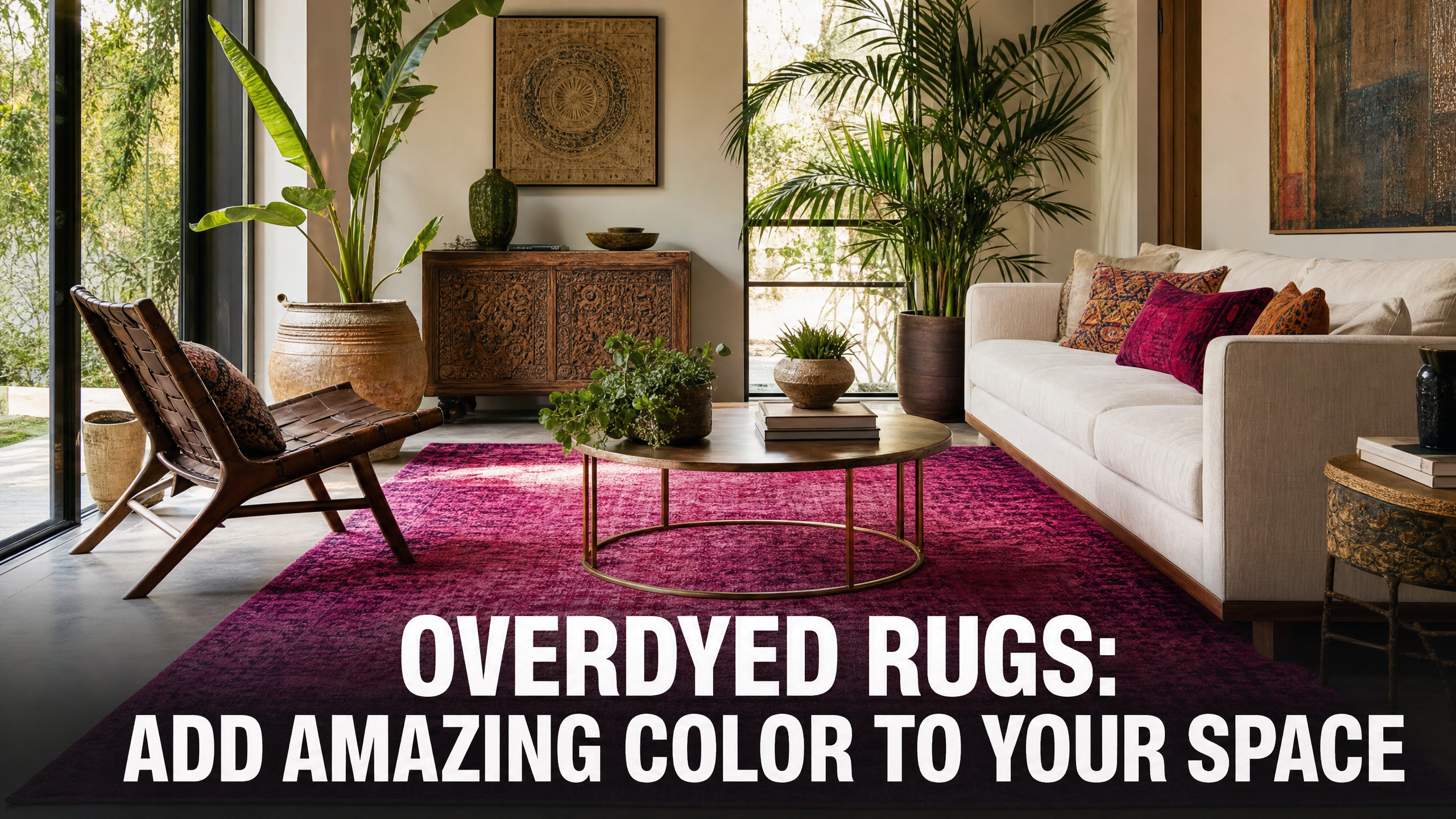 Overdyed Rug Review: Add AMAZING Color to Your Space!