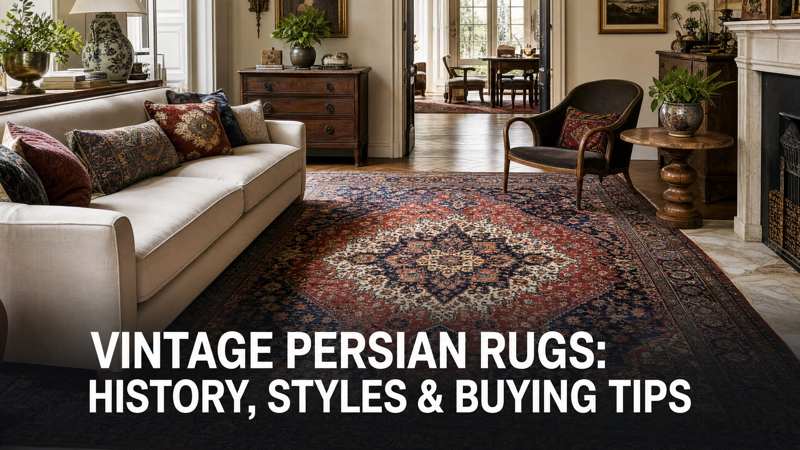 Vintage Persian Rugs: History, Styles & Buying Tips