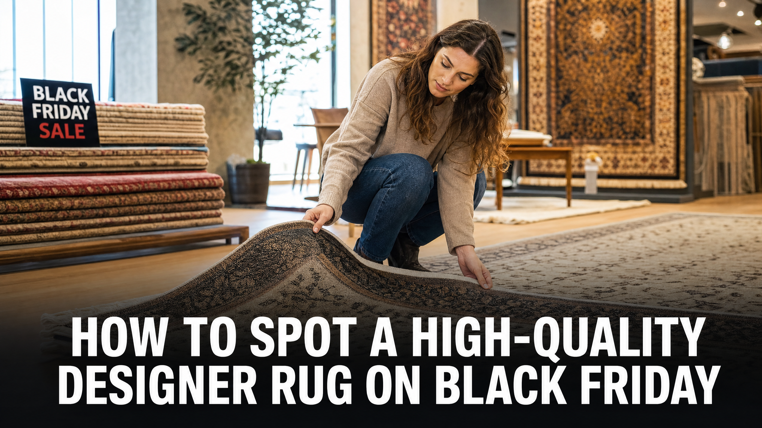 How to Spot a High-Quality Designer Rug on Black Friday