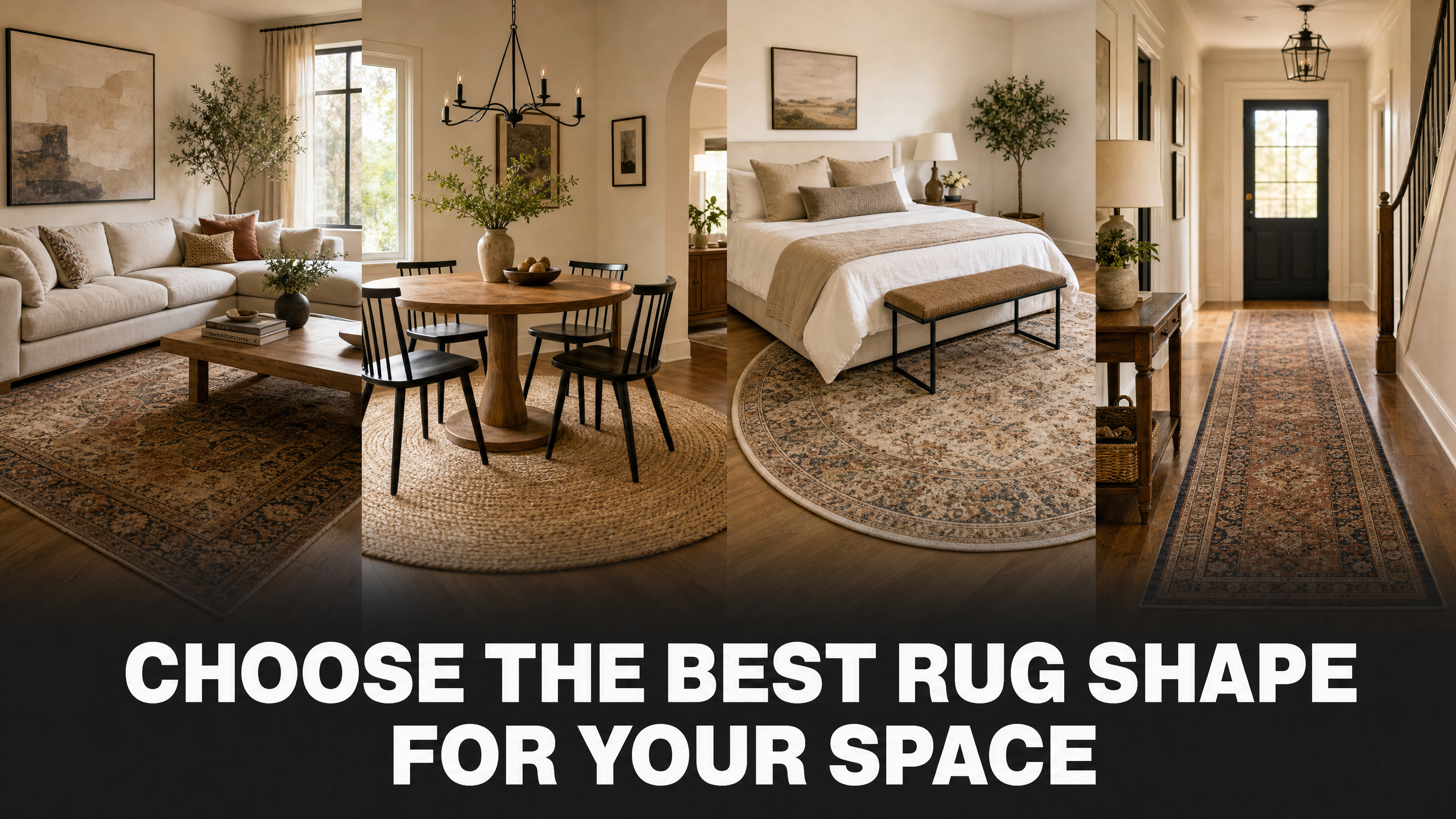 Choose the Best Rug Shape for your Space