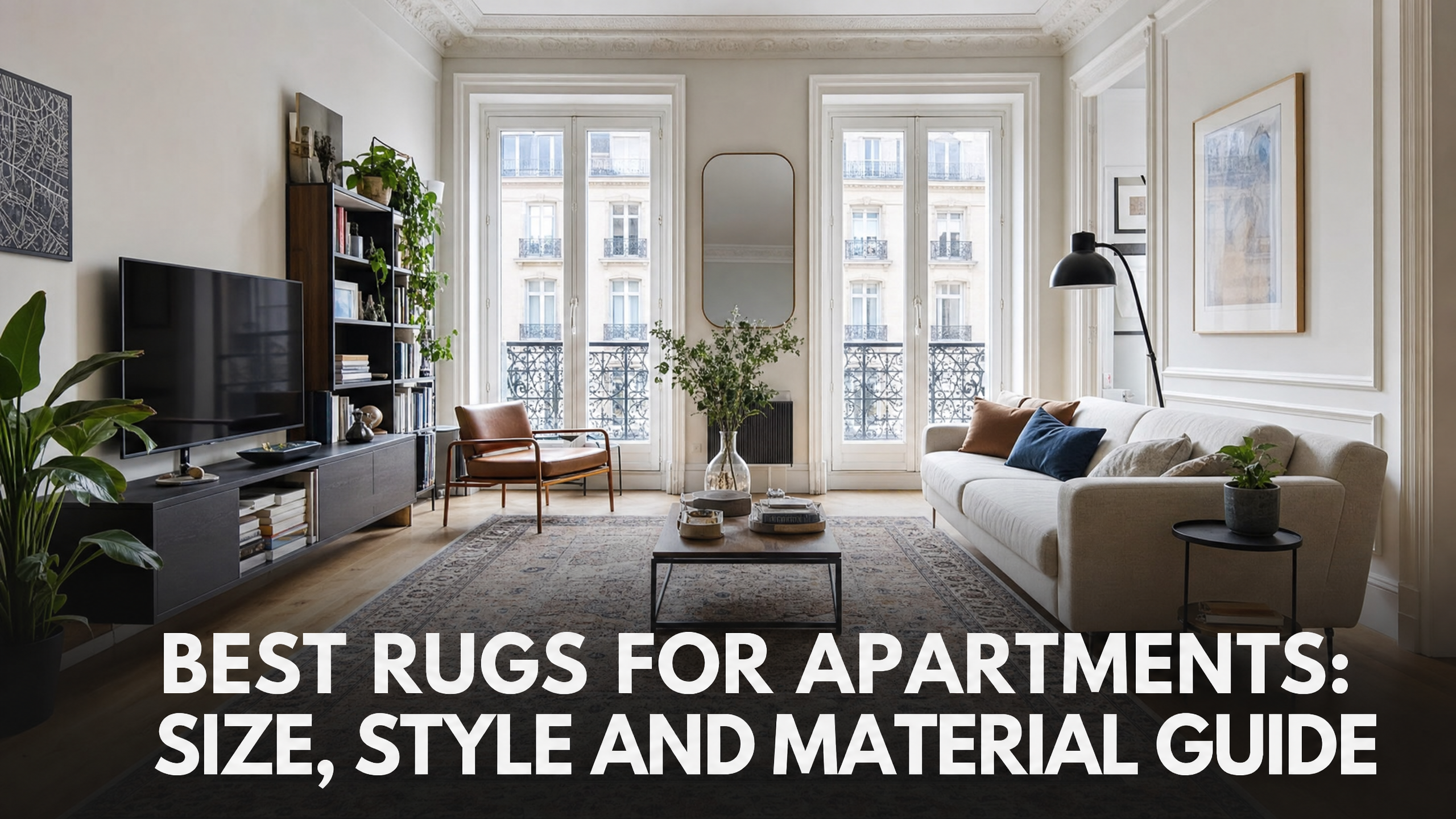 Best Rugs for Apartments: Size, Style & Material Guide for Renters