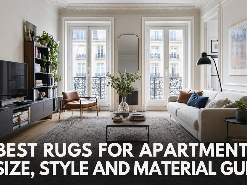 Best Rugs for Apartments: Size, Style & Material Guide for Renters