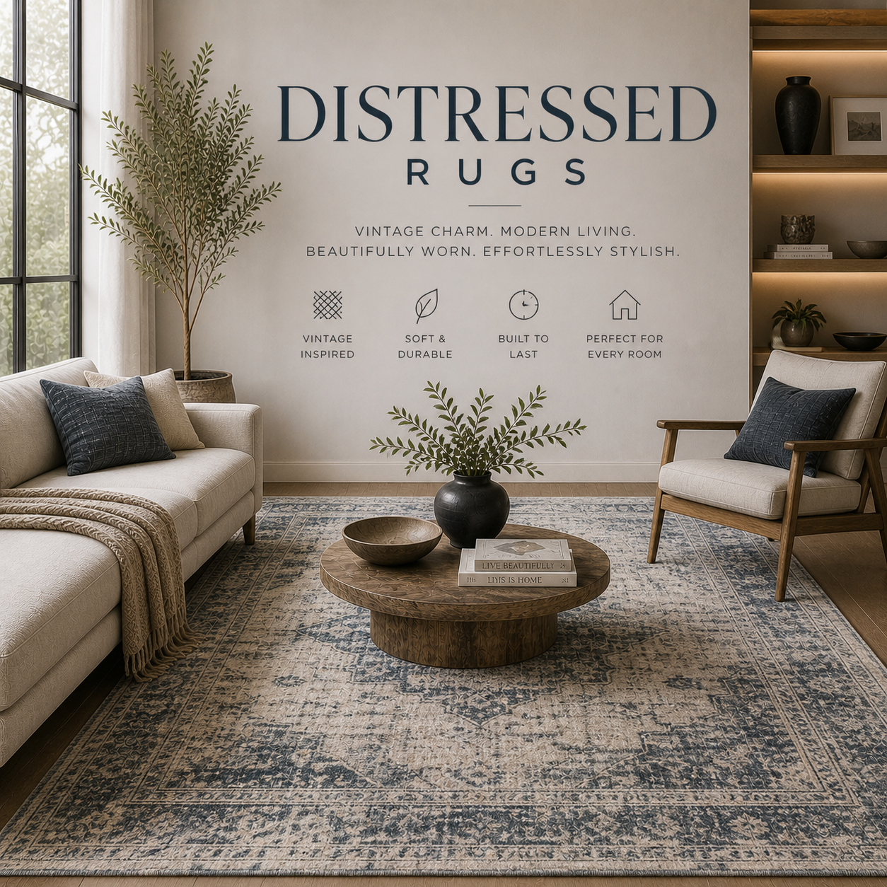 Distressed Rugs
