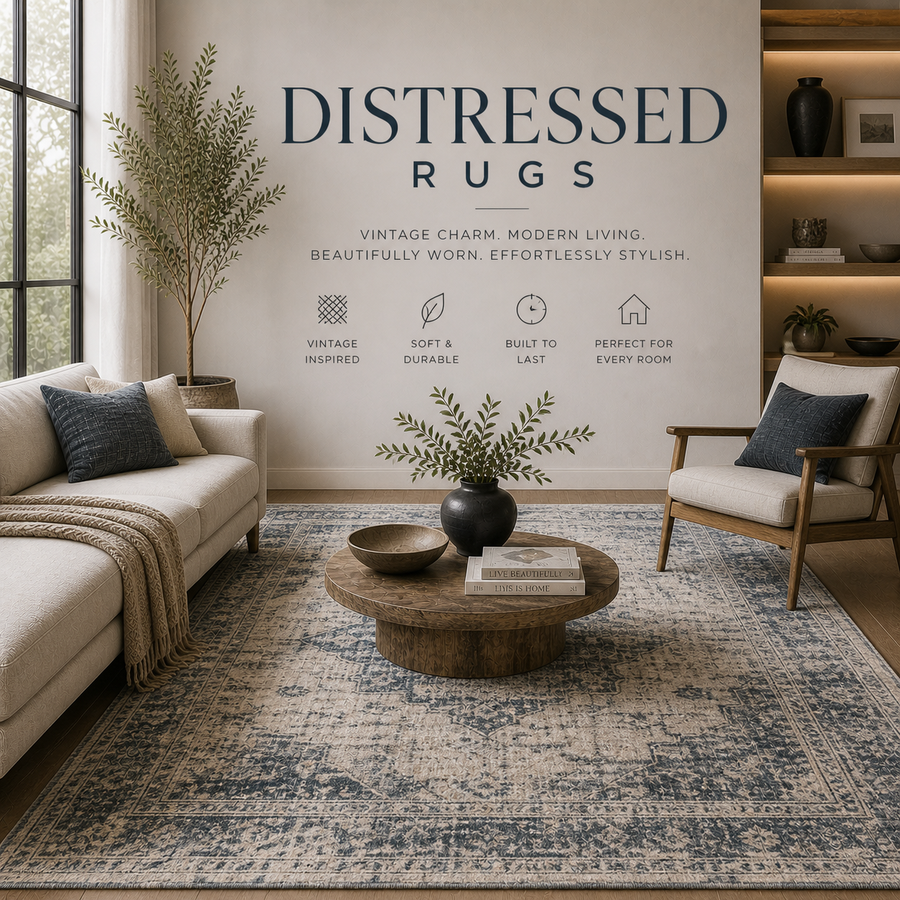 Distressed Rugs